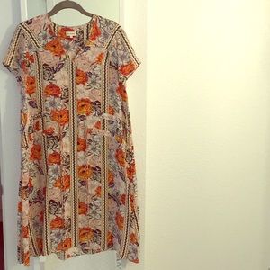 Suno floral silk dress